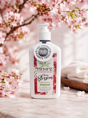 Hempz Cherry Blossom Limited Edition Herbal Body Lotion 500ml 🌸